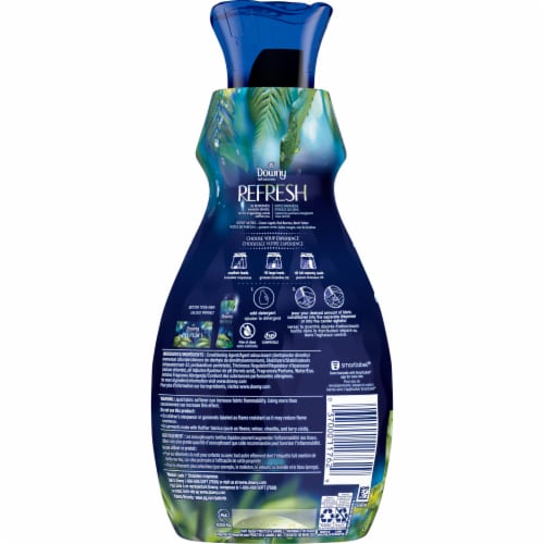 Downy Infusions Refresh Birch Water & Botanicals Fabric Softener Perspective: back