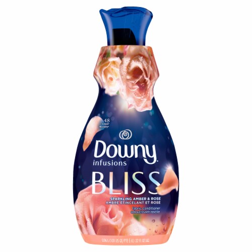 Downy Infusions Sparkling Amber & Rose Fabric Softener Perspective: back