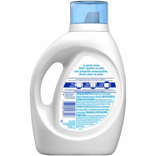 Tide® Free & Gentle Odorless Detergent Liquid Perspective: back