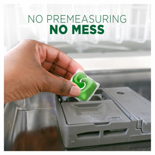 Cascade® Dishwasher Detergent ActionPacs Fresh Scent Perspective: back