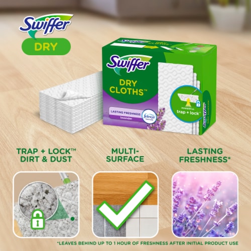 Swiffer Sweeper Dry Sweeping Pad, Multi Surface Refills for