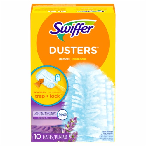 Swiffer® Dusters with Febreze Lavender Multi-Surface Duster Refills Perspective: back
