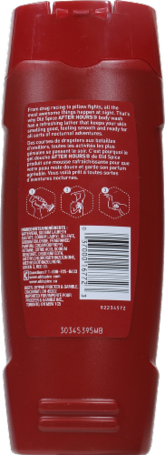 Old Spice After Hours Body Wash Perspective: back
