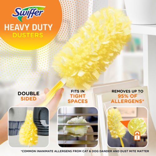 Swiffer Duster Multi-Surface Heavy Duty Refills Perspective: back