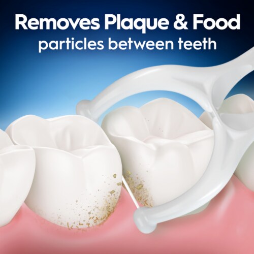 Oral-B Glide Gum Care Dental Floss Picks Perspective: back