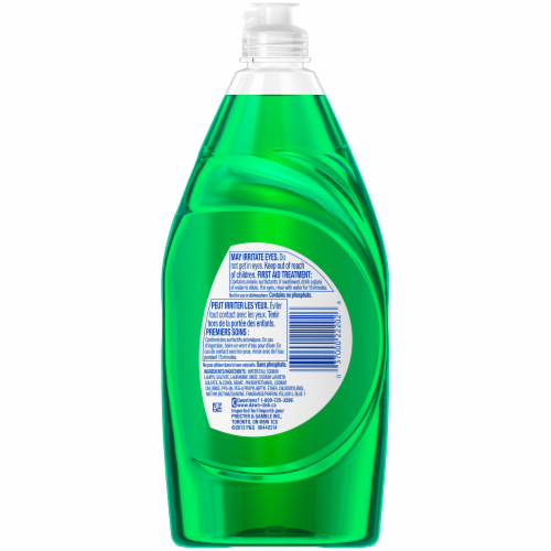 Dawn Ultra Apple Blossom Scent Antibacterial Hand Soap Dishwashing Liquid Perspective: back