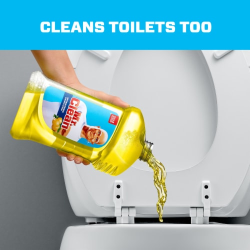 Mr. Clean Summer Citrus Antibacterial Multi-Surface Cleaner Perspective: back