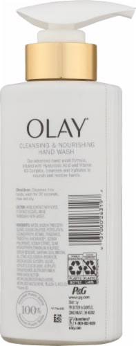 Olay Jasmine Hyaluronic Acid Hand Wash Perspective: back
