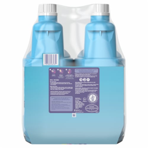 Swiffer® WetJet™ Open-Window Fresh Scented Multi-Surface Floor Cleaner Refill Pack Perspective: back