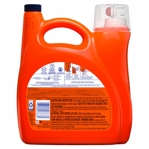Tide HE Original Bleach Alternative Liquid Laundry Detergent Perspective: back