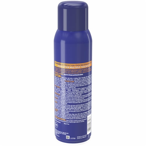 Microban Citrus Scent 24 Hour Sanitizing Spray Perspective: back