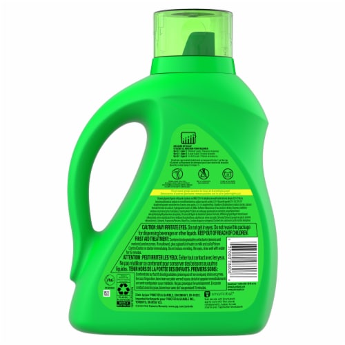 Gain + Aroma Boost Lavender Liquid Laundry Detergent Perspective: back