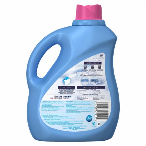 Downy April Fresh Fabric Softener Perspective: back