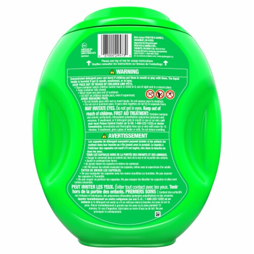 Gain Flings! Blissful Breeze 3-in-1 Laundry Detergent Pacs Perspective: back