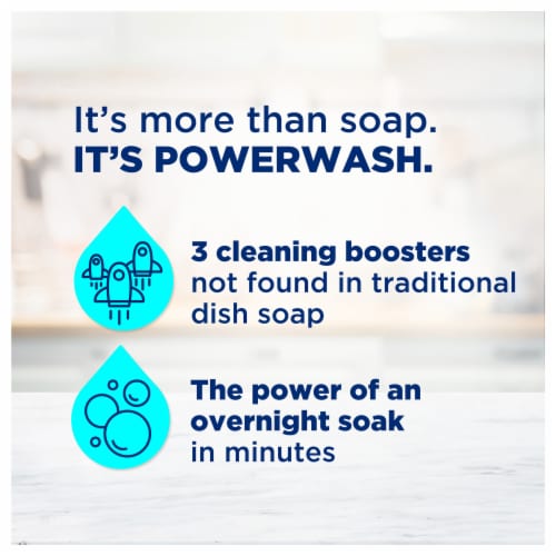 Dawn Platinum Powerwash Spray Fresh Scent Dish Soap Starter Kit & Refill Perspective: back