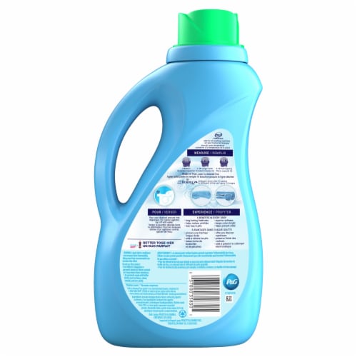 Downy Ultra Mountain Spring Fabric Softener Perspective: back