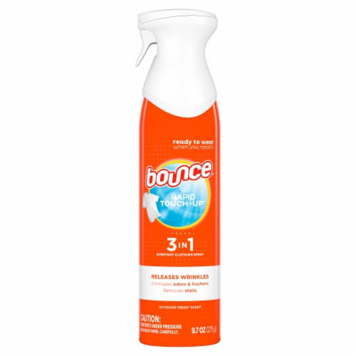 Bounce 3-in-1 Rapid Touch-Up Everyday Clothing Spray Perspective: back