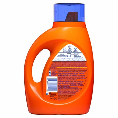 Tide HE Original Liquid Laundry Detergent Perspective: back