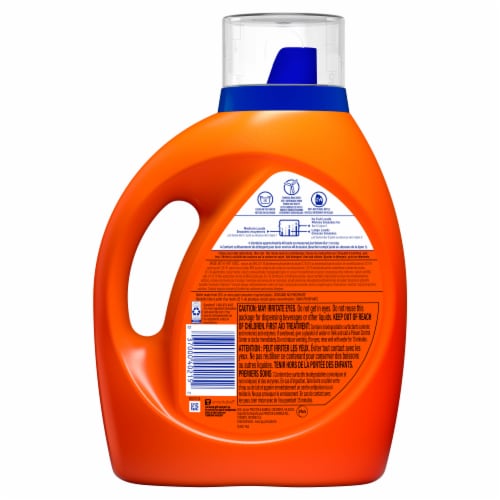 Tide HE Original Liquid Laundry Detergent Perspective: back