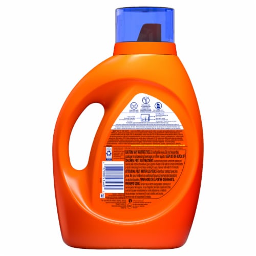 Tide Mountain Spring Liquid Laundry Detergent Perspective: back