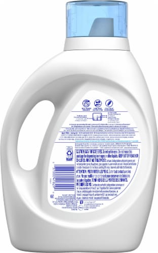 Tide Free & Gentle Unscented Liquid Laundry Detergent Perspective: back
