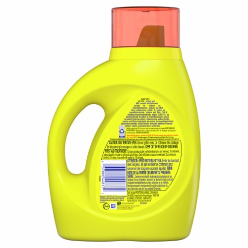 Tide Simply Free & Sensitive Liquid Laundry Detergent Perspective: back