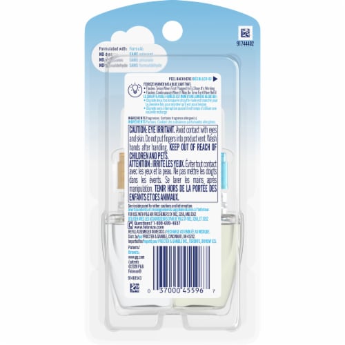 Febreze Plug™ Fresh-Baked Vanilla Scented Oil Refill Perspective: back