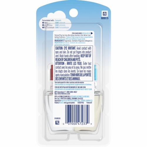 Febreze Plug™ Fresh-Twist Cranberry Scented Oil Refill Perspective: back