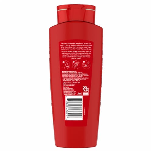 Old Spice After Hours Men's Body Wash Perspective: back