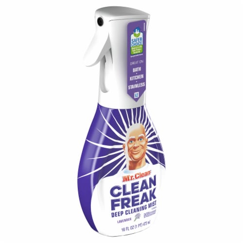 Mr. Clean Clean Freak Deep Cleaning Mist Multi-Purpose Cleaner Starter Kit Lavender Perspective: back