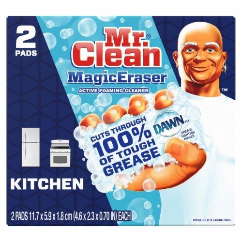 Mr. Clean Kitchen Magic Eraser Perspective: back