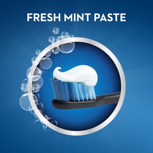 Crest Whitening Baking Soda & Peroxide Cavity & Tartar Protection Toothpaste Perspective: back