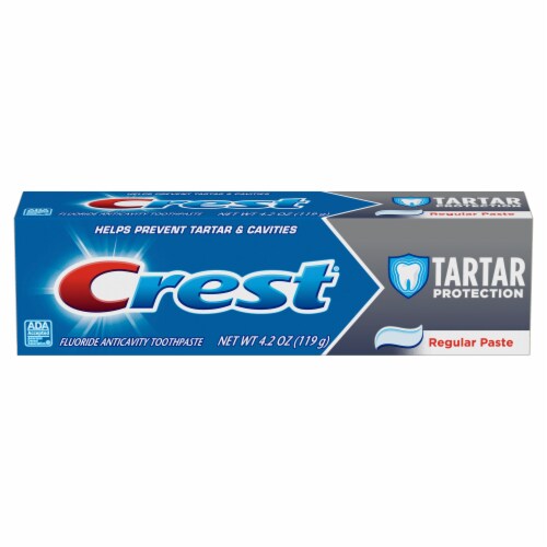 Crest Regular Tartar Protection Toothpaste Perspective: back