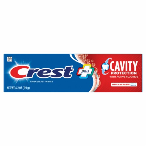 Crest Regular Cavity Protection Toothpaste Perspective: back