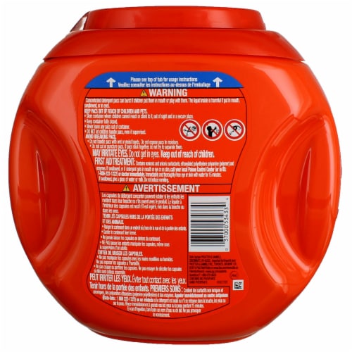Tide Spring Meadow Hygienic Clean Heavy Duty Power Pods Laundry Detergent Pods Perspective: back