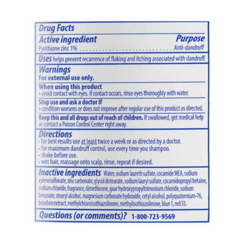 Head & Shoulders® Advanced Series Bourbon 2-in-1 Anti-Dandruff Shampoo and Conditioner for Men Perspective: back