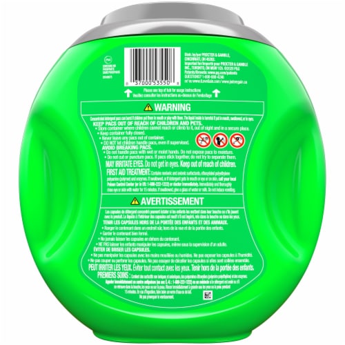 Gain Flings Ultra Original Scent Laundry Detergent Pods Perspective: back
