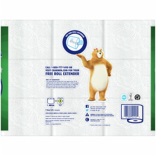 CharminÂ® Ultra Gentleâ„¢ Lotion Bathroom Tissue Perspective: back
