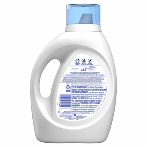 Tide Downy Free with Liquid Laundry Detergent Perspective: back