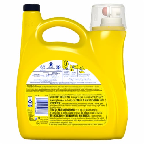 Tide Simply Odor Rescue Fresh Linen Liquid Laundry Detergent Perspective: back