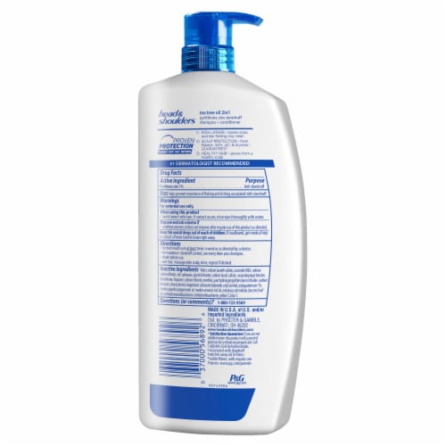 Head & Shoulders Dandruff Treatment/Dandruff Shampoo and Conditioner with Tea Tree Oil Perspective: back