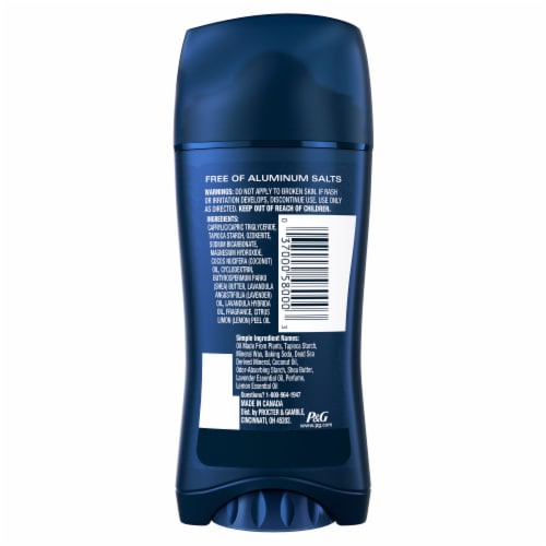 Secret Essential Oils Lavender & Lemon Deodorant Stick Perspective: back