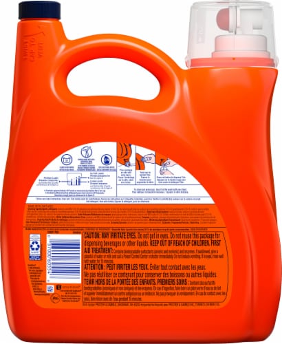 Tide HE Original Liquid Laundry Detergent Perspective: back