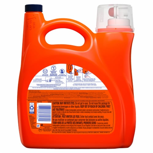 Tide HE Clean Breeze Liquid Laundry Detergent Perspective: back