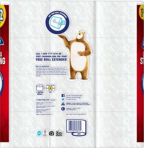 Charmin® Ultra Strong™ Bathroom Tissue Perspective: back