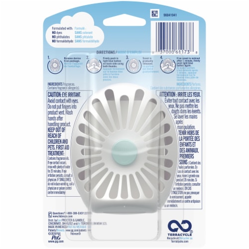 Febreze Small Spaces Fresh Spiced Apple Air Freshener Perspective: back