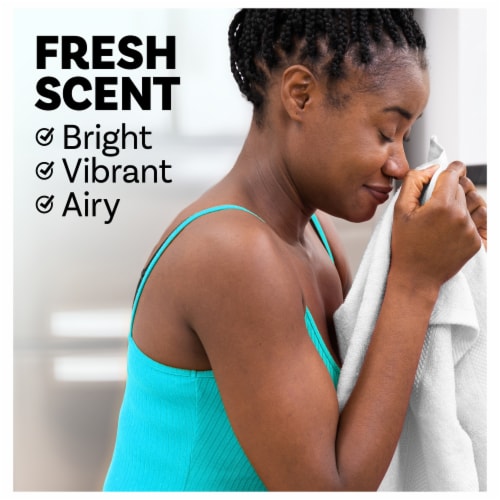 Downy Fresh Unstopables In-Wash Scent Booster Beads Perspective: back