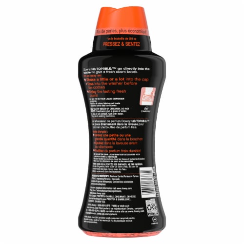 Downy® Unstoppables™ In Wash Scent Booster Original Tide Perspective: back