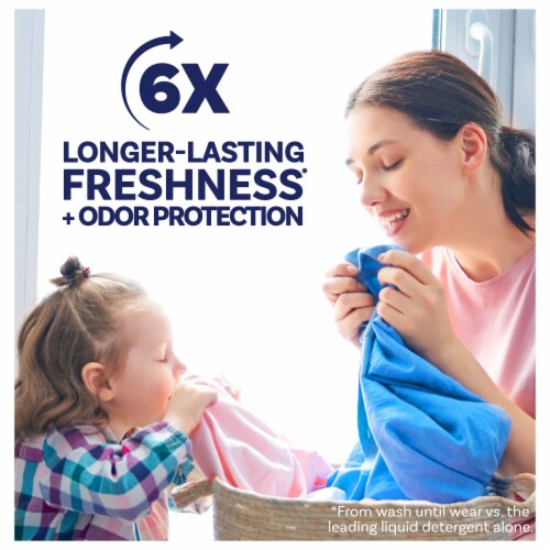 Downy Fresh Protect April Fresh with Febreze Odor Defense In-Wash Scent Booster Perspective: back