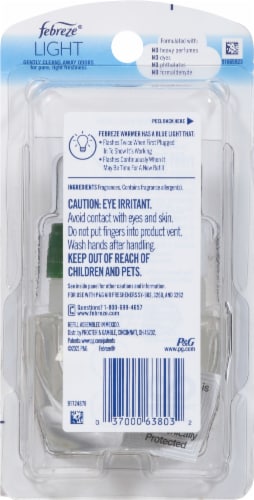 Febreze Light Bamboo Plug™ Scented Continuous Action Air Freshener Oil Refill Perspective: back